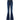 Pantaloni Donna Pinko - Flora Flare Power Stretch Blue - Blu