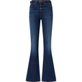 Pantaloni Donna Pinko - Flora Flare Power Stretch Blue - Blu