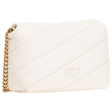 Borse a spalla Donna Pinko - Love Baby Puff C Sheep Nappa - Bianco