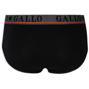 Slip Uomo Gallo - U Slip Basico Co/Ea T.u. + Elx. Loga - Nero di Gallo su Gianni Foti