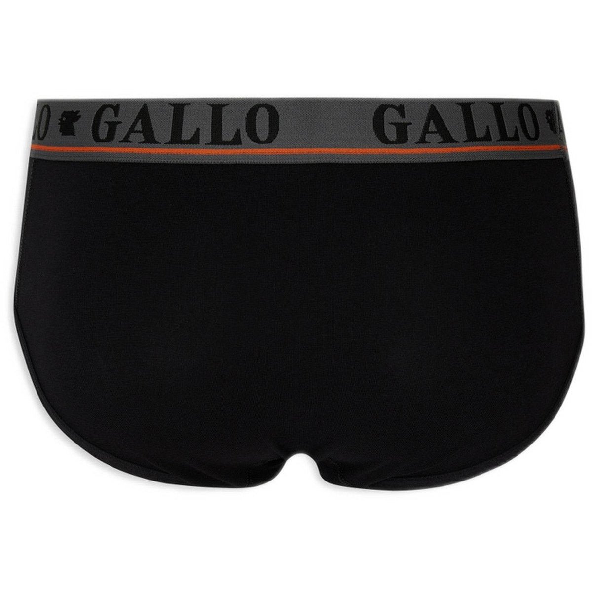 Slip Uomo Gallo - U Slip Basico Co/Ea T.u. + Elx. Loga - Nero
