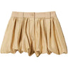 Pantaloni Donna Twinset - Shorts Balloon - Beige-Gianni Foti