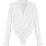 Camicie Donna Elisabetta Franchi - Camicia a body - Avorio