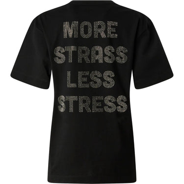 T-shirt Donna Pinko - Strepitoso T-Shirt Jersey Logo - Nero