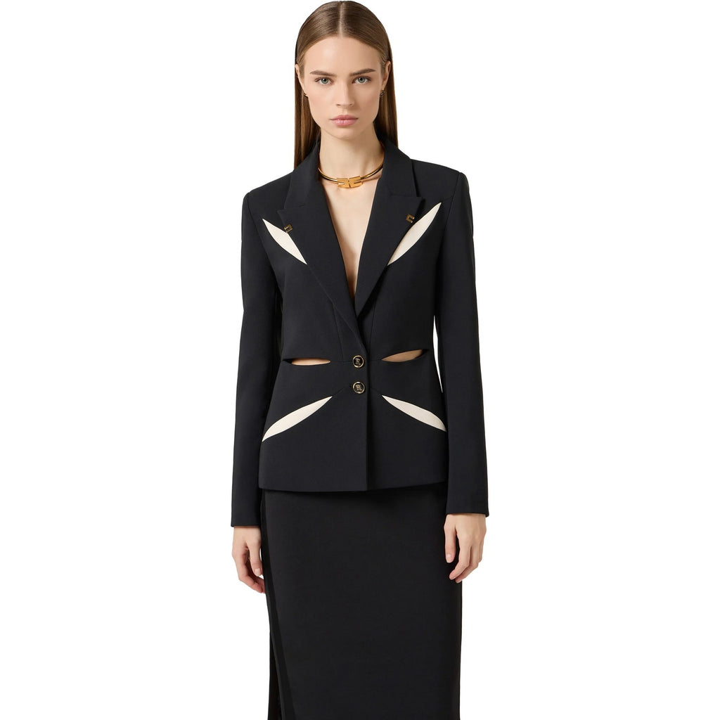 Giacche Donna Elisabetta Franchi - Giacca - Nero-Gianni Foti