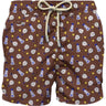 Pantaloncini e calzoncini Uomo Mc2 Saint Barth - Lighting Micro Fantasy - Marrone