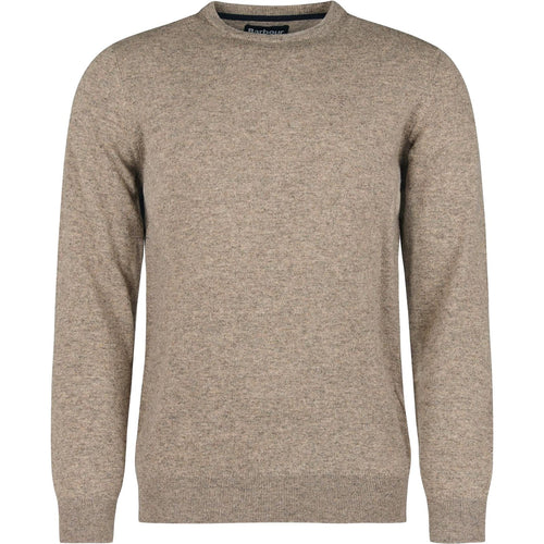 Maglioni Uomo Barbour - Essential L/Wool Crew Neck - Beige