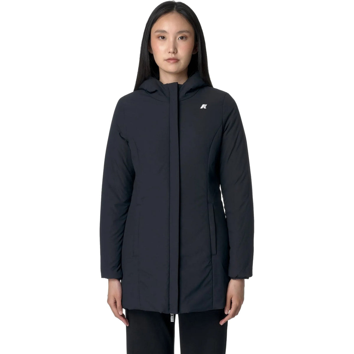 Giubbotti Donna K-Way - Denise St Warm Double - Nero-Gianni Foti