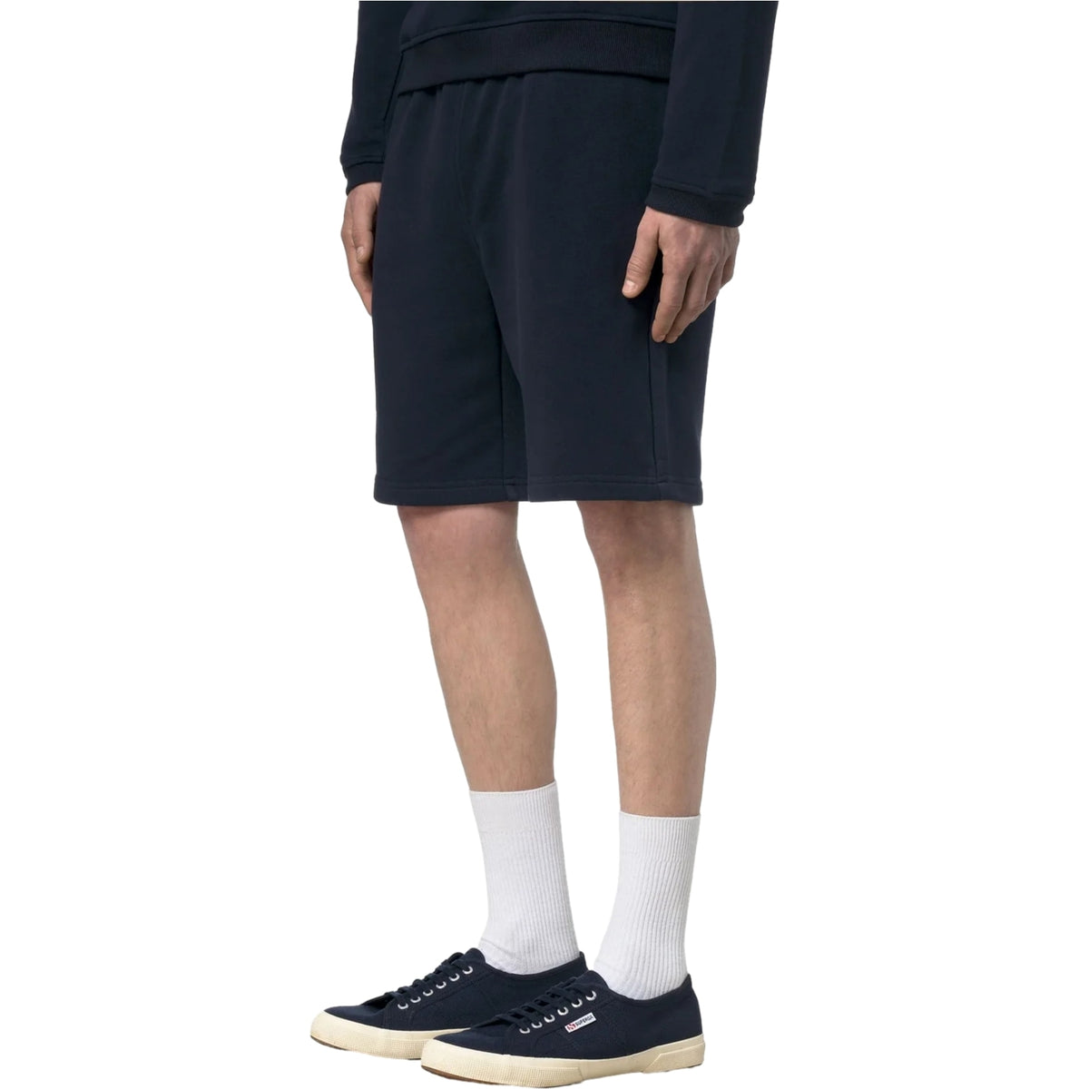 Pantaloncini Uomo K-Way - Casimir Poly Cotton - Blu-Gianni Foti