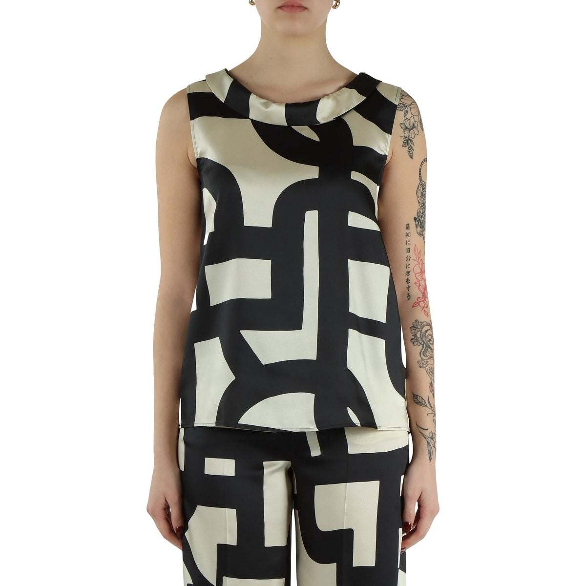 Canotte e top Donna Emme - Top - Nero-Gianni Foti