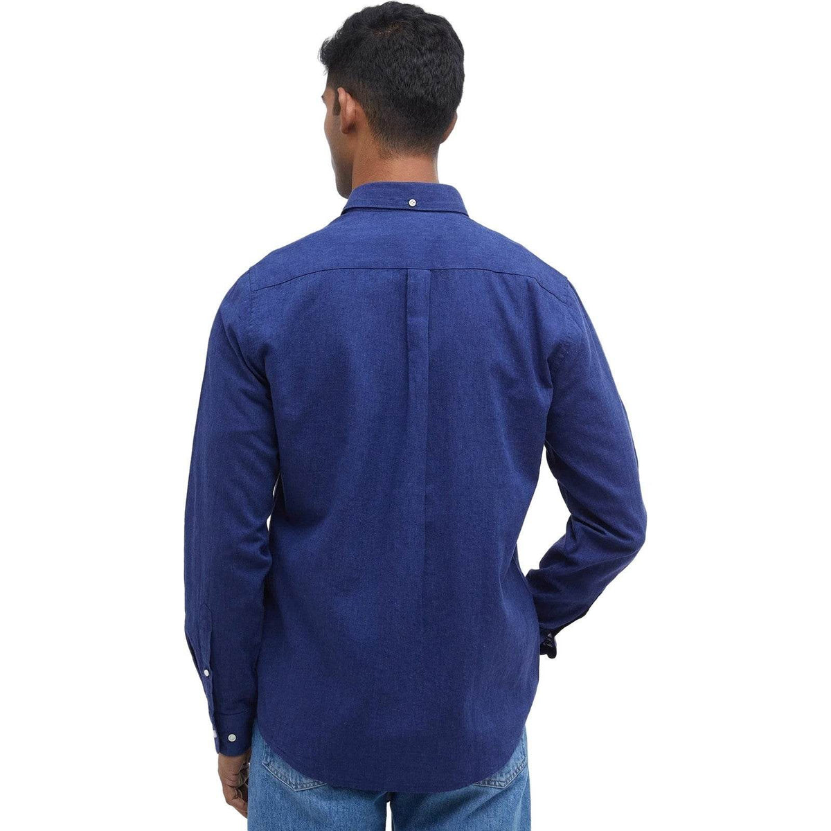 Camicie casual Uomo Barbour - Nelson Tailored Shirt - Blu
