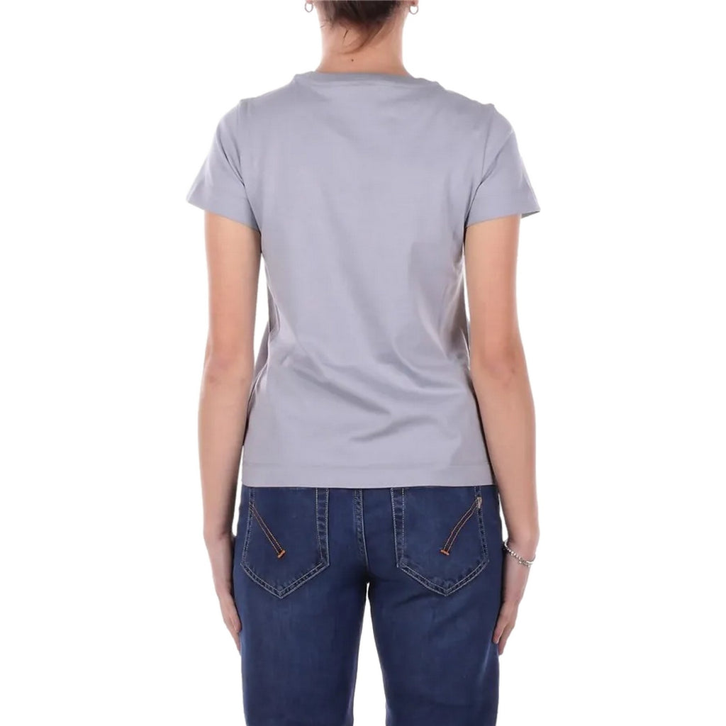 T-shirt Donna Pinko - Bussolotto T-Shirt Jersey Patc - Azzurro