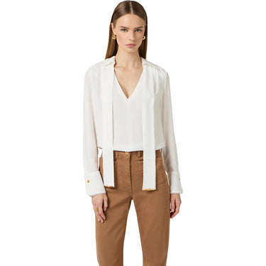 Bluse e camicie Donna Elisabetta Franchi - Camicia - Avorio