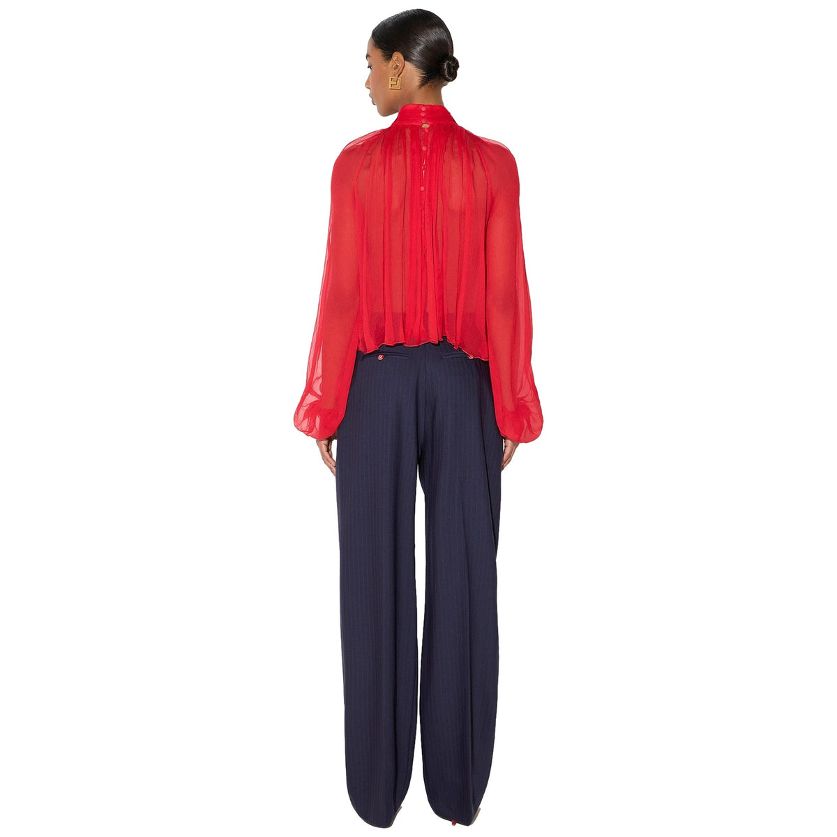 Pantaloni Donna Elisabetta Franchi - Pantalone PA17666E2 - Blu