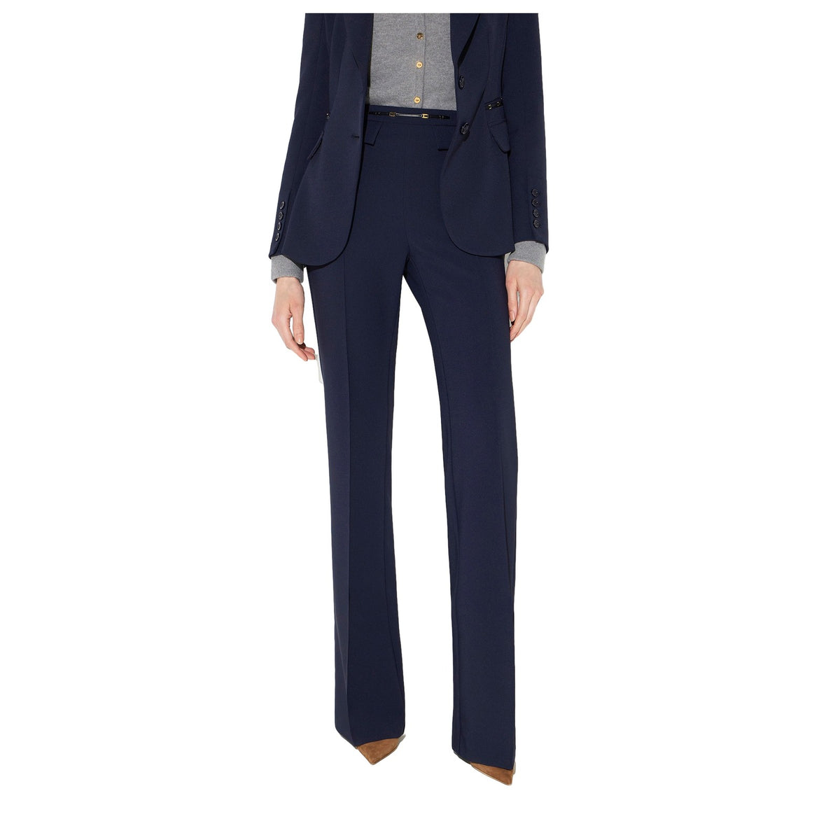 Pantaloni Donna Elisabetta Franchi - Pantalone PA19666E2 - Blu