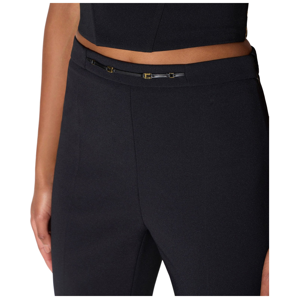 Pantaloni Donna Elisabetta Franchi - Pantalone PA19866E2 - Nero