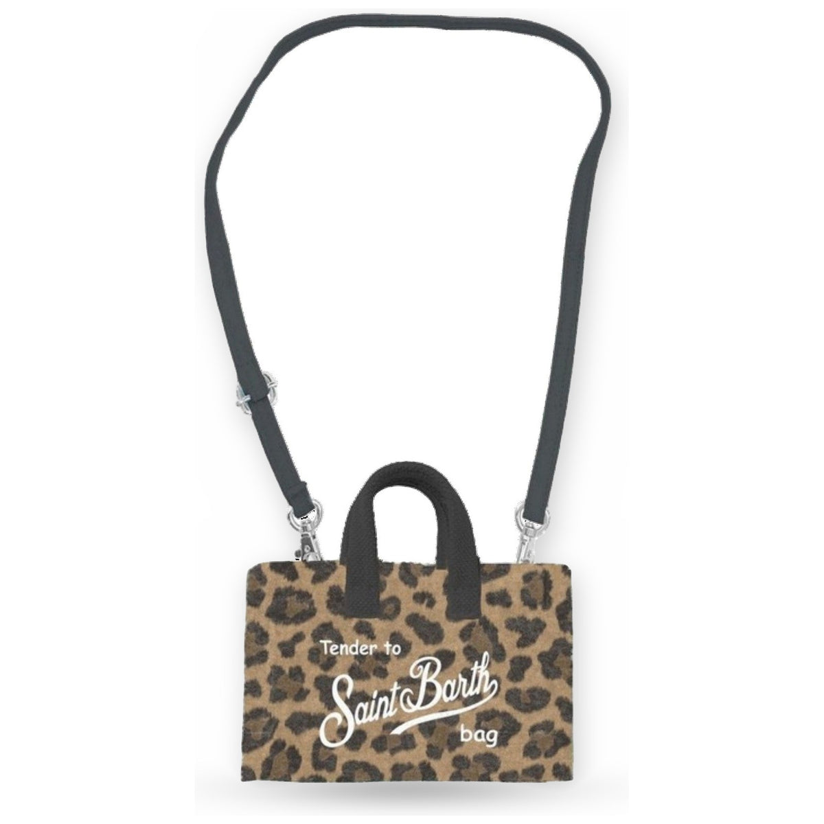 Pochette e Clutch Unisex Mc2 Saint Barth - Phone Bag Felt Leo 18 Emb - Multicolore