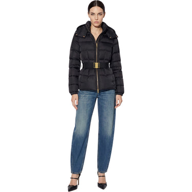 Giacche Donna Elisabetta Franchi - Giacca imbottita con cintura PI92D66E2 - Nero