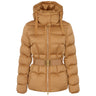 Giacche Donna Elisabetta Franchi - Giacca imbottita con cintura PI92D66E2 - Cammello
