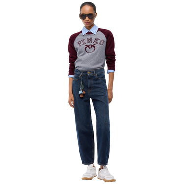 Jeans Donna Pinko - Estelle Egg Medium Wash Blue D - Blu