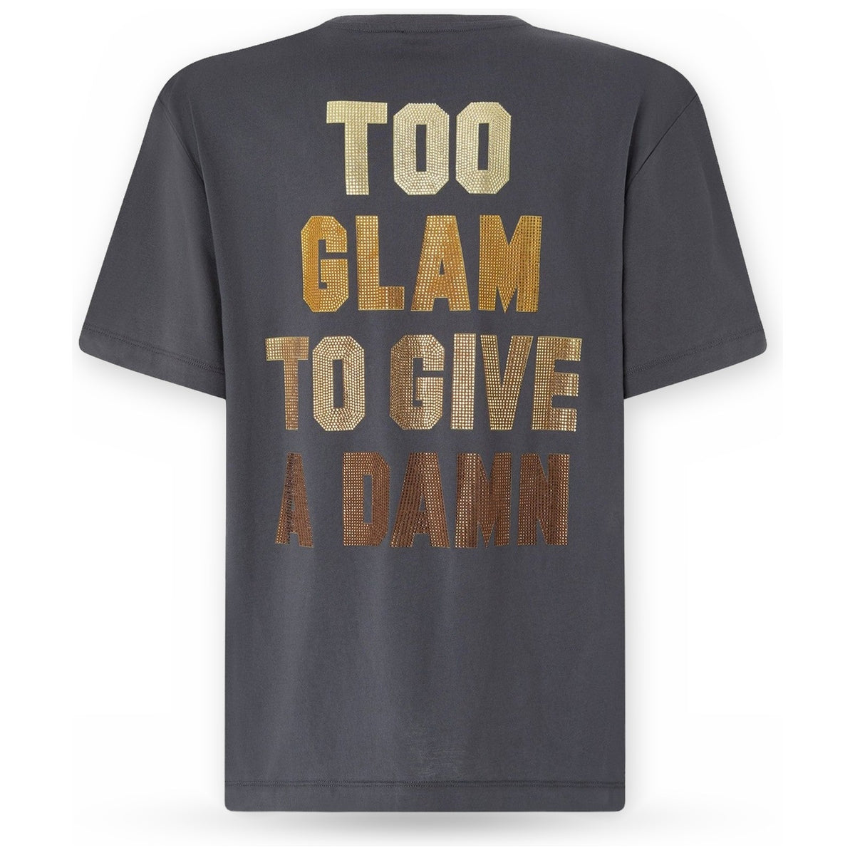 T-shirt Donna Pinko - Strepitoso T-Shirt Jersey Logo - Grigio