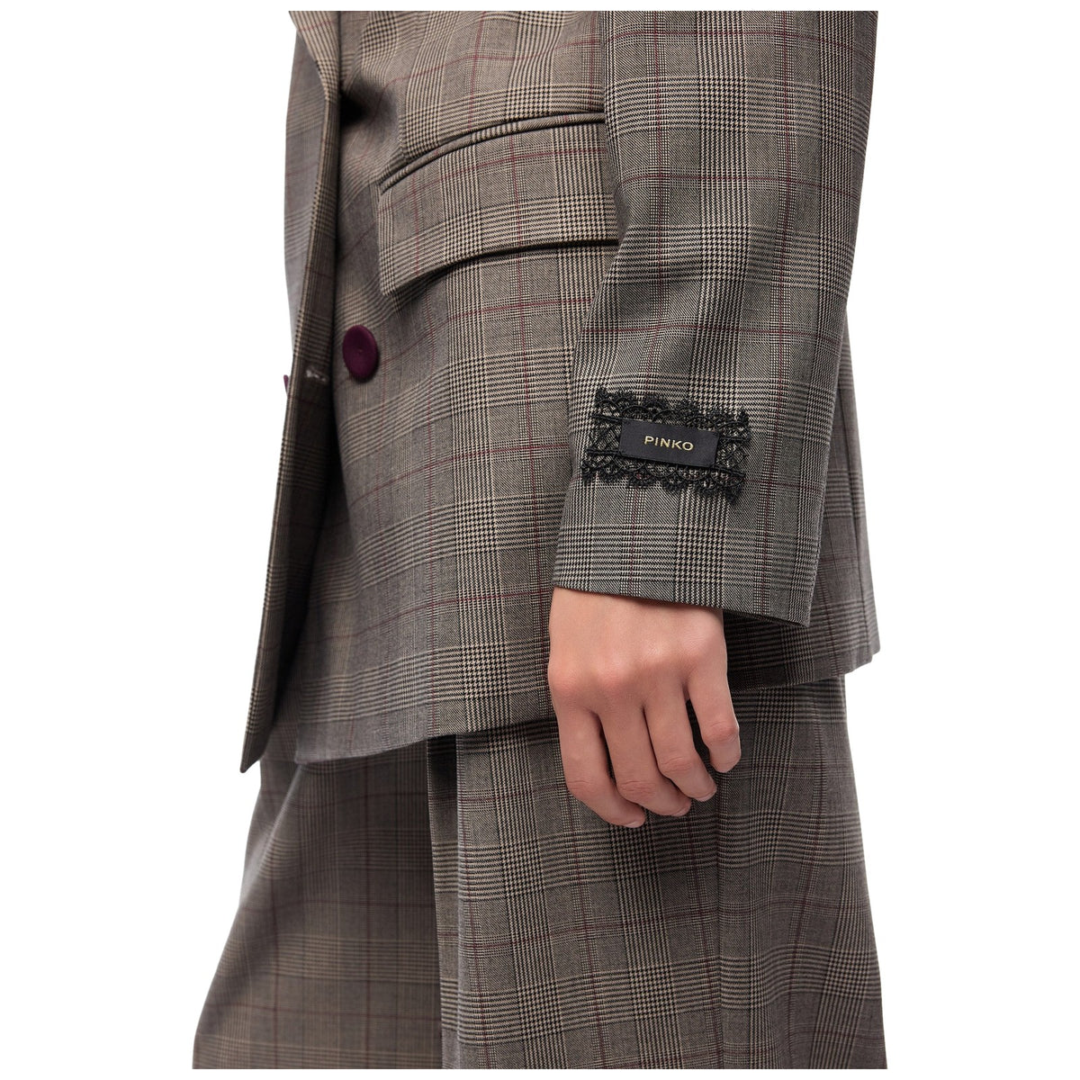 Giacche Donna Pinko - New Guinea Giacca Misto Lana T - Beige