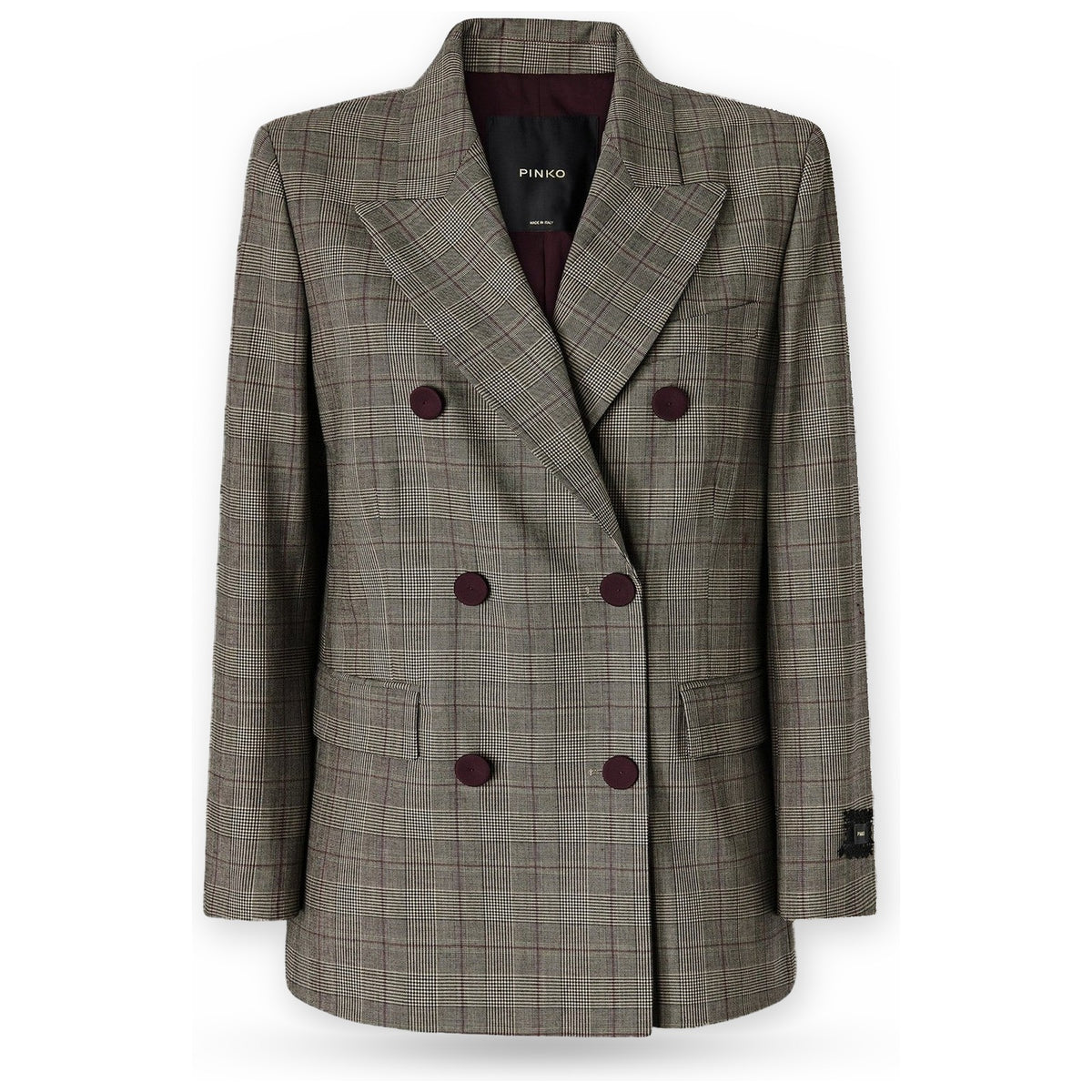 Giacche Donna Pinko - New Guinea Giacca Misto Lana T - Beige