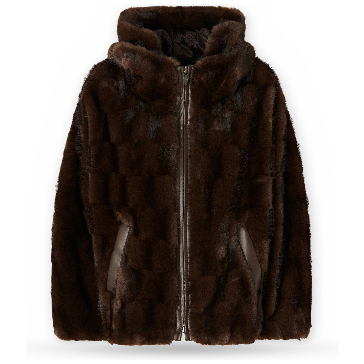 Pellicce Donna Pinko - Cadetia Cappa Aspen Aspetto Vi - Marrone