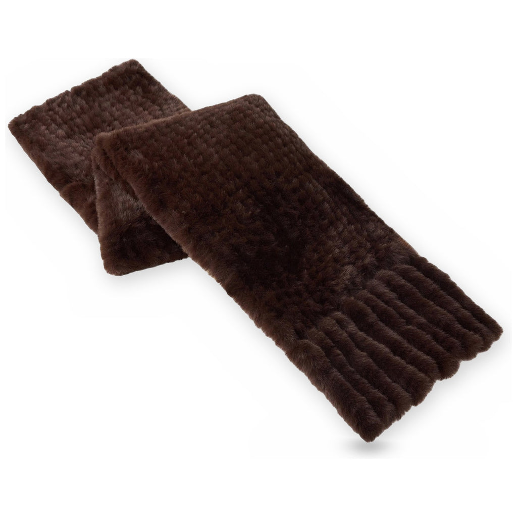 Sciarpe Donna Pinko - Gelso Sciarpa Tricot Aspetto V - Marrone