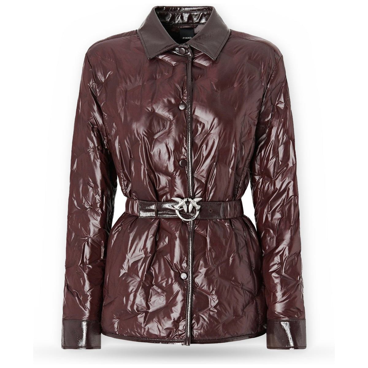 Giubbotti Donna Pinko - Dipladenia Imbottito Tela Tecn - Marrone