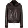Giubbotti Donna Pinko - Bluma Bomber Pelle Lavata - Marrone