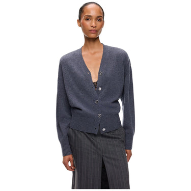Cardigan Donna Pinko - Vienna Cardigan 90 Lana 10 Cas - Grigio