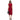 Vestiti casual Donna Pinko - Acalypha Abito Crepe Poly Visc - Rosso
