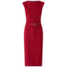 Vestiti casual Donna Pinko - Acalypha Abito Crepe Poly Visc - Rosso