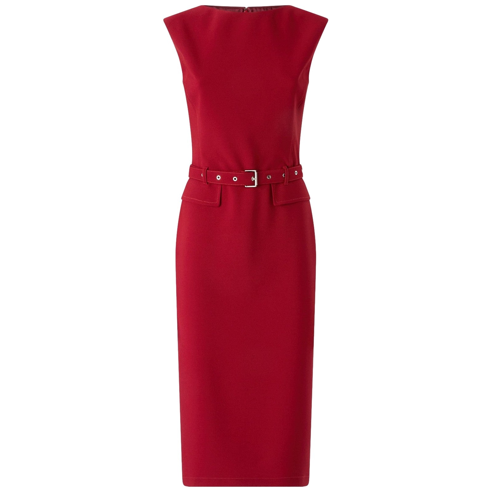 Vestiti casual Donna Pinko - Acalypha Abito Crepe Poly Visc - Rosso