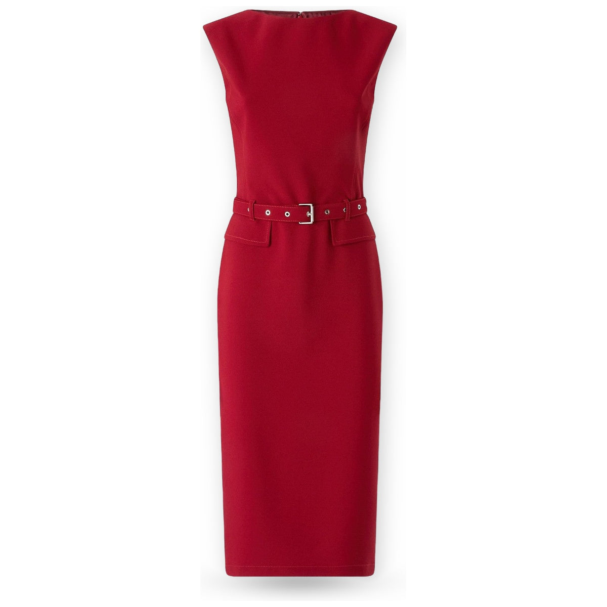 Vestiti casual Donna Pinko - Acalypha Abito Crepe Poly Visc - Rosso