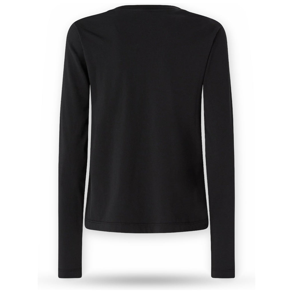 T-shirt Donna Pinko - Toblino T-Shirt Jersey Logo Fl - Nero