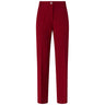 Pantaloni Donna Pinko - Protea Pantalone Crepe Poly Vi - Rosso