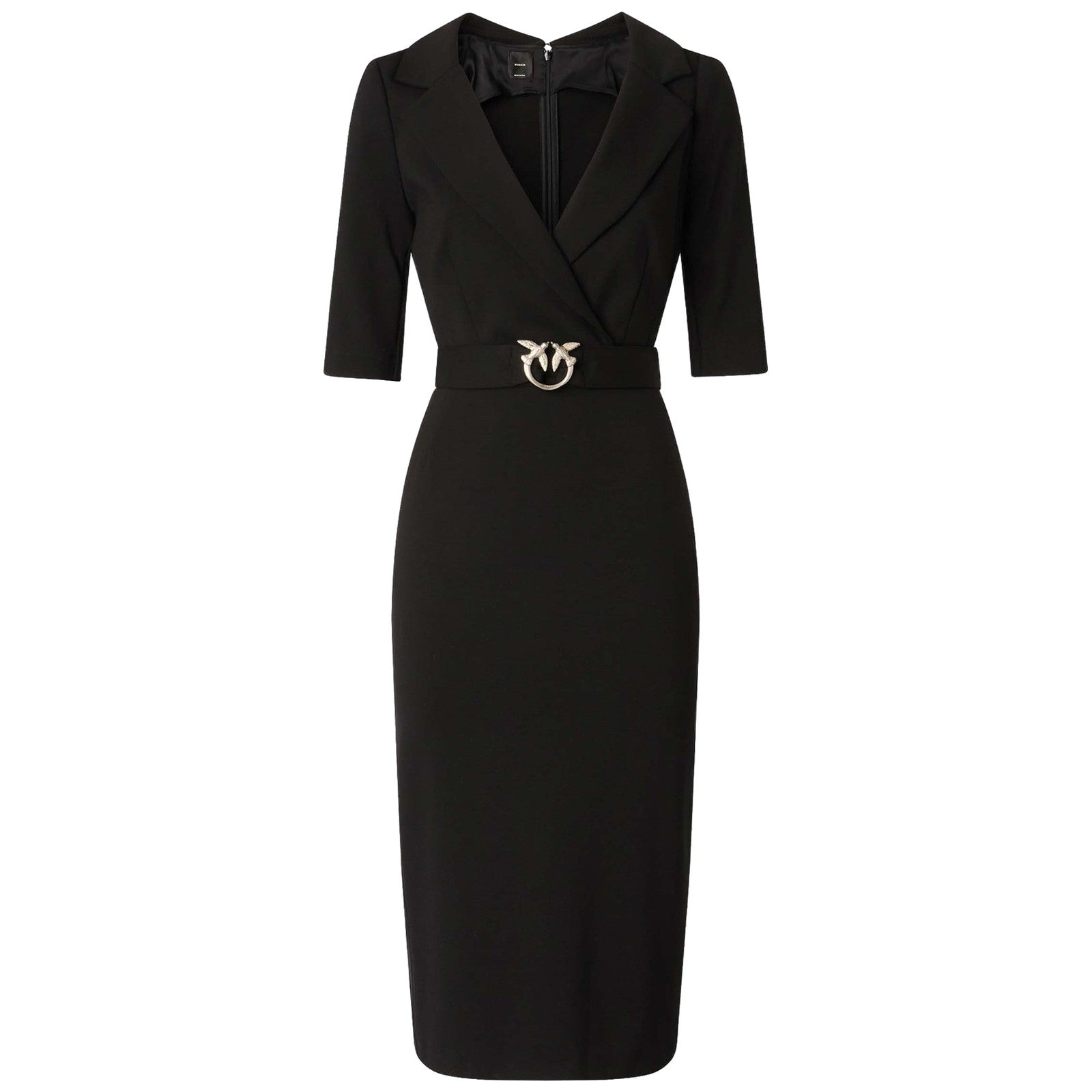 Vestiti casual Donna Pinko - Arnebia Abito Punto Stoffa - Nero
