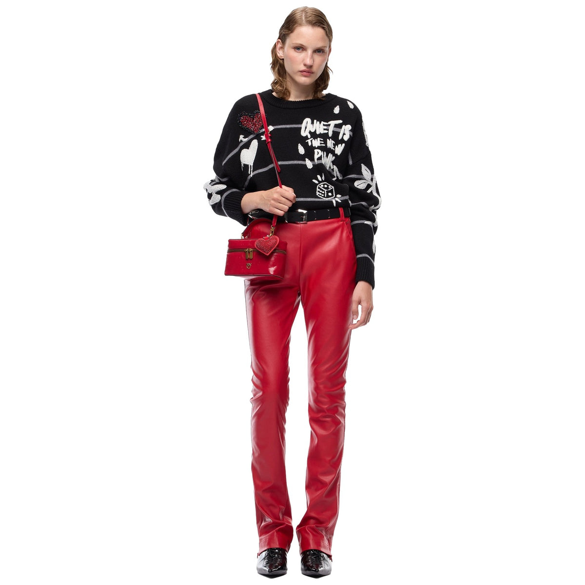 Maglie Donna Pinko - Nuova Andros Maglia Cordonetto - Nero