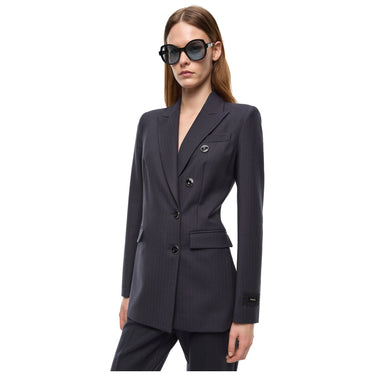 Giacche Donna Pinko - New Amalfi Giacca Lana Armatur - Blu