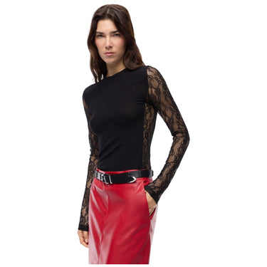 T-shirt Donna Pinko - Fucecchio T-Shirt Costina Lana - Nero