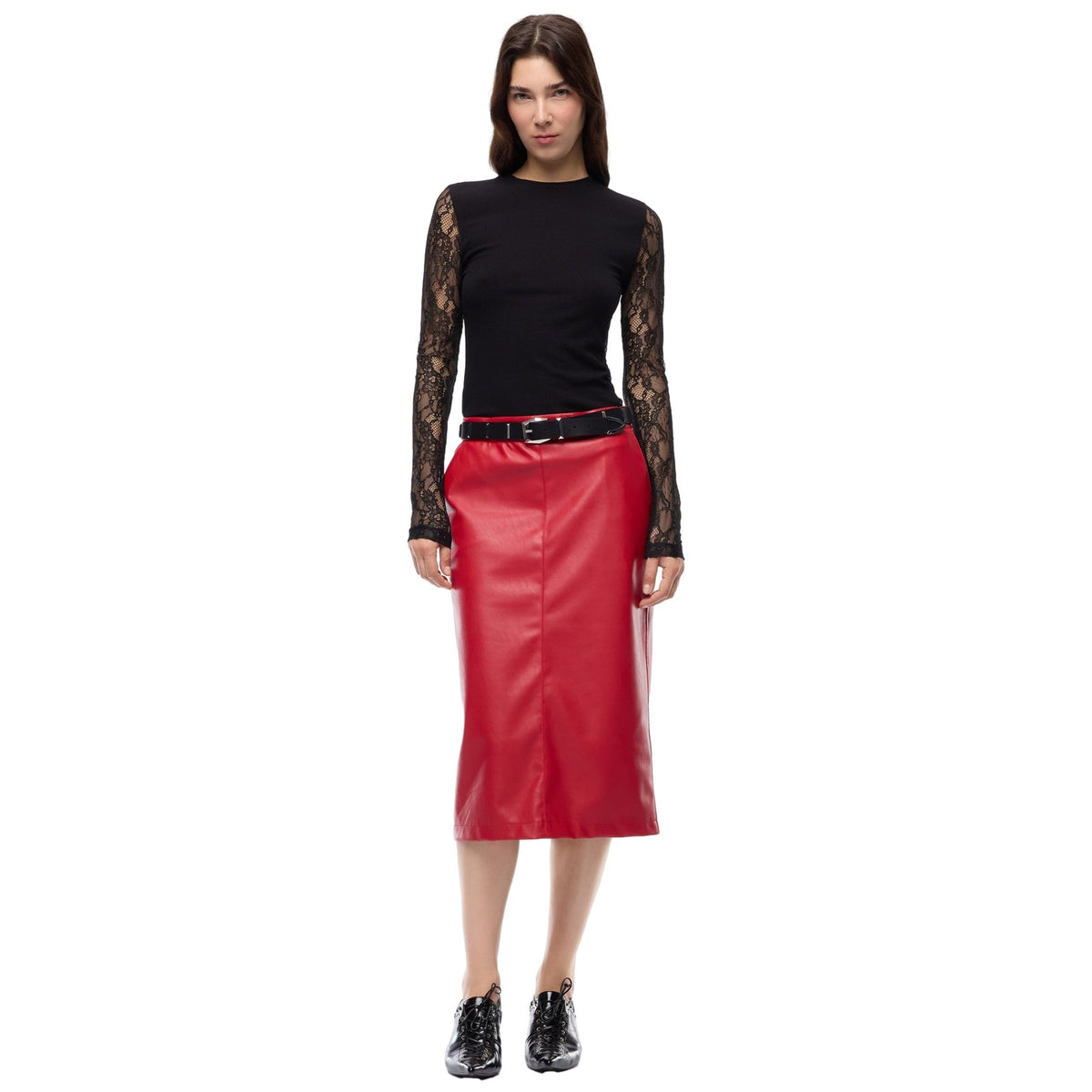 T-shirt Donna Pinko - Fucecchio T-Shirt Costina Lana - Nero