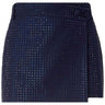 Gonne casual Donna Pinko - Soave Gonna Tinto Filo Full St - Blu