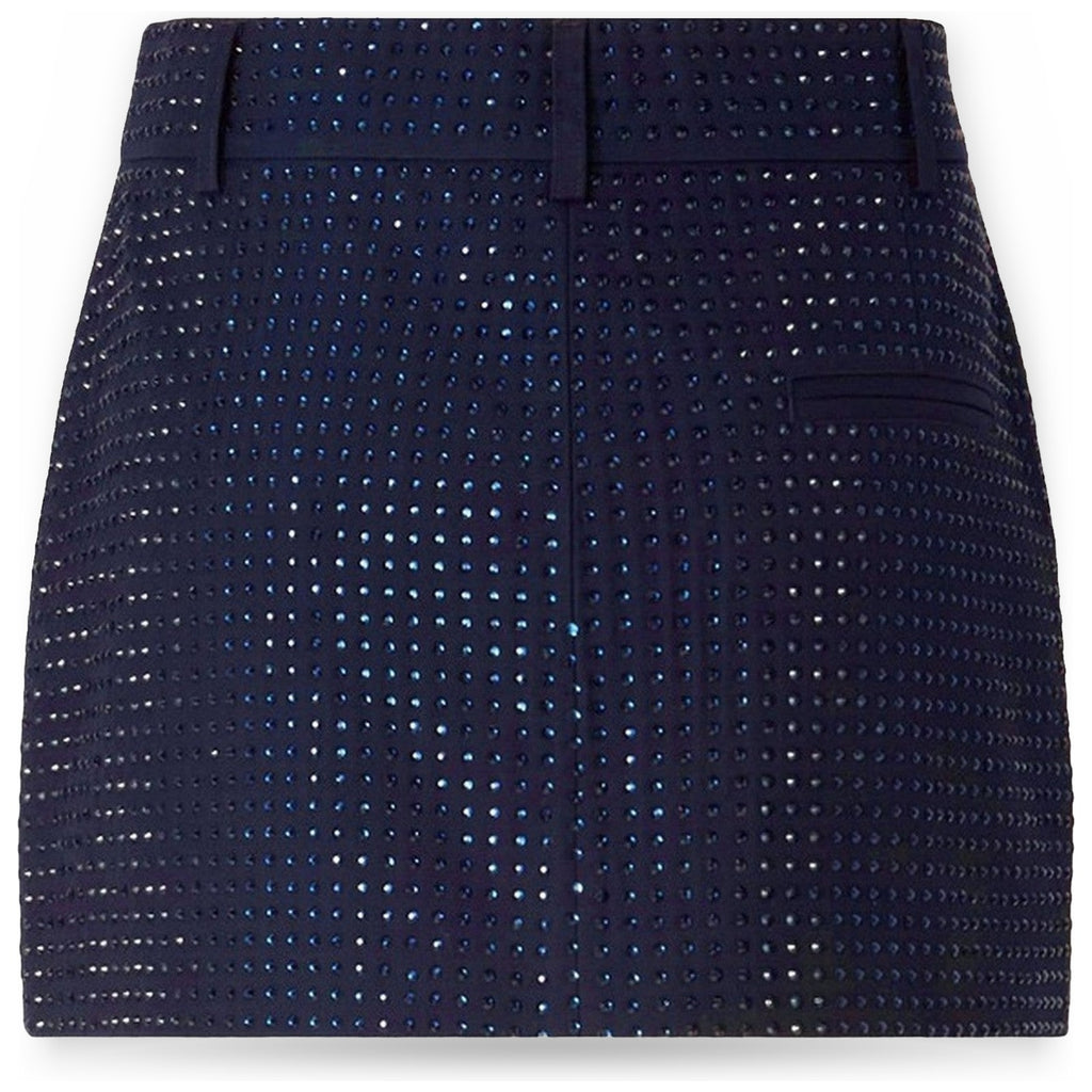 Gonne casual Donna Pinko - Soave Gonna Tinto Filo Full St - Blu