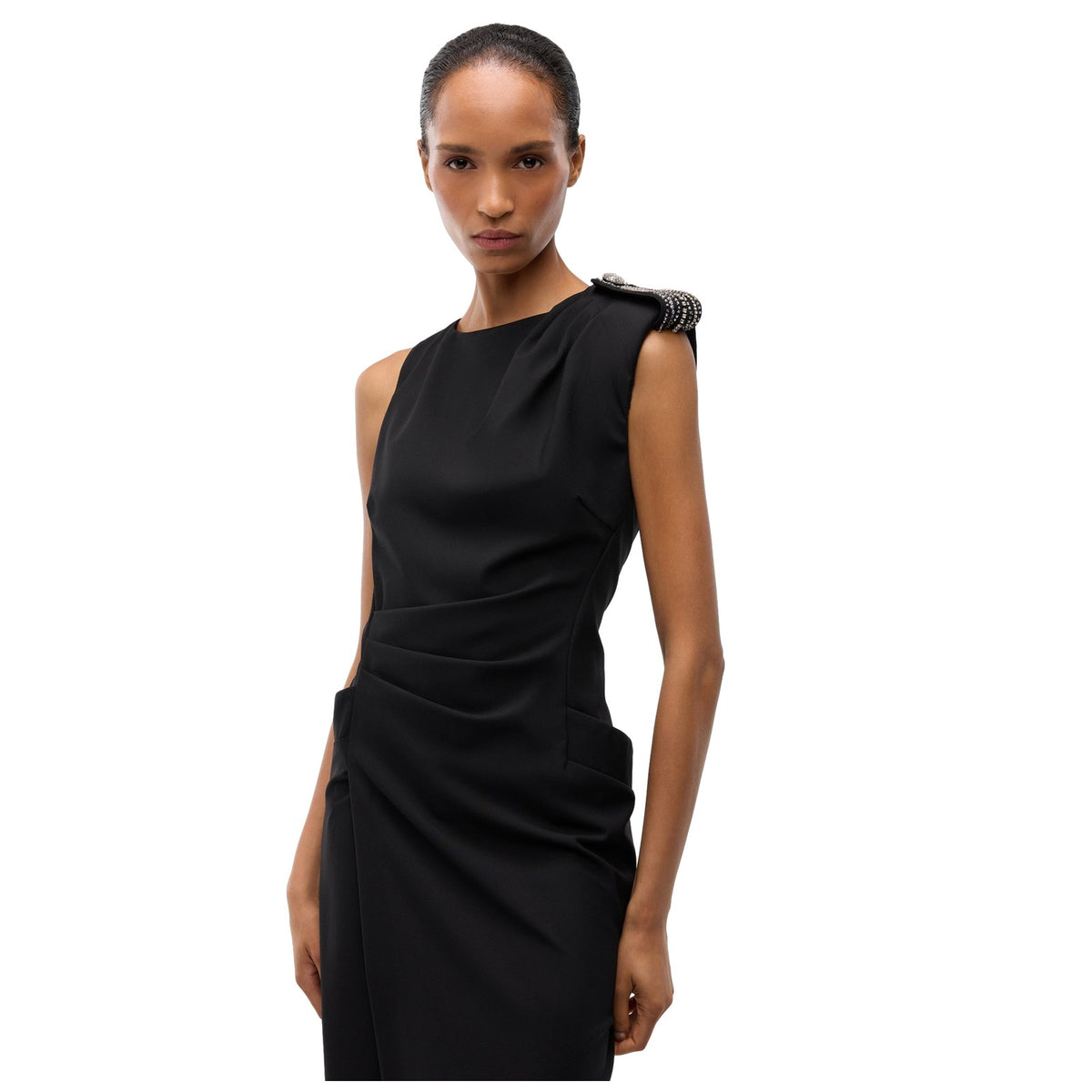 Vestiti casual Donna Pinko - Ulysse Abito Tecnico Bistretch - Nero