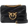 Borse a spalla Donna Pinko - Love Puff Mini Cl Sheep Nappa - Nero