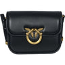 Borse a spalla Donna Pinko - Love Box Bag Fl Mini Nappa + V - Nero