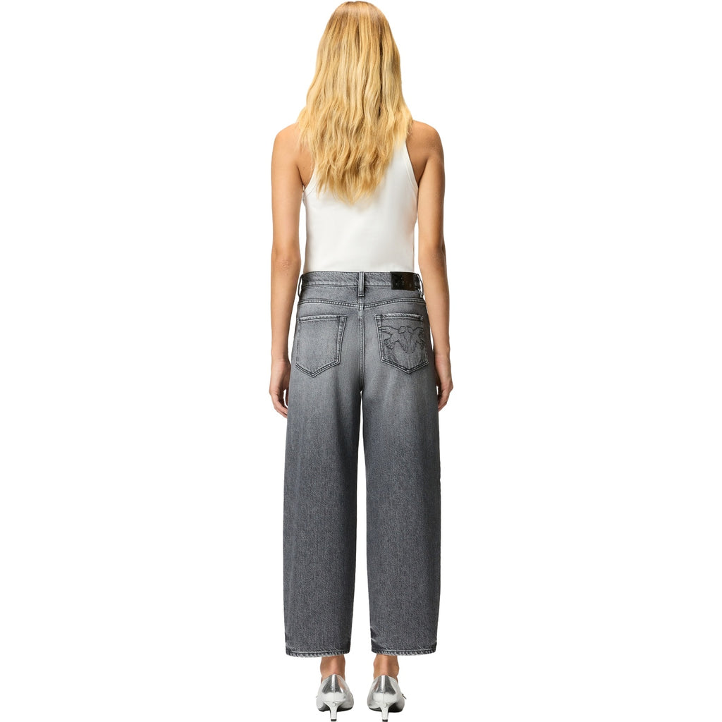 Pantaloni Donna Pinko - Estelle Egg Moonlight Gray Den - Grigio
