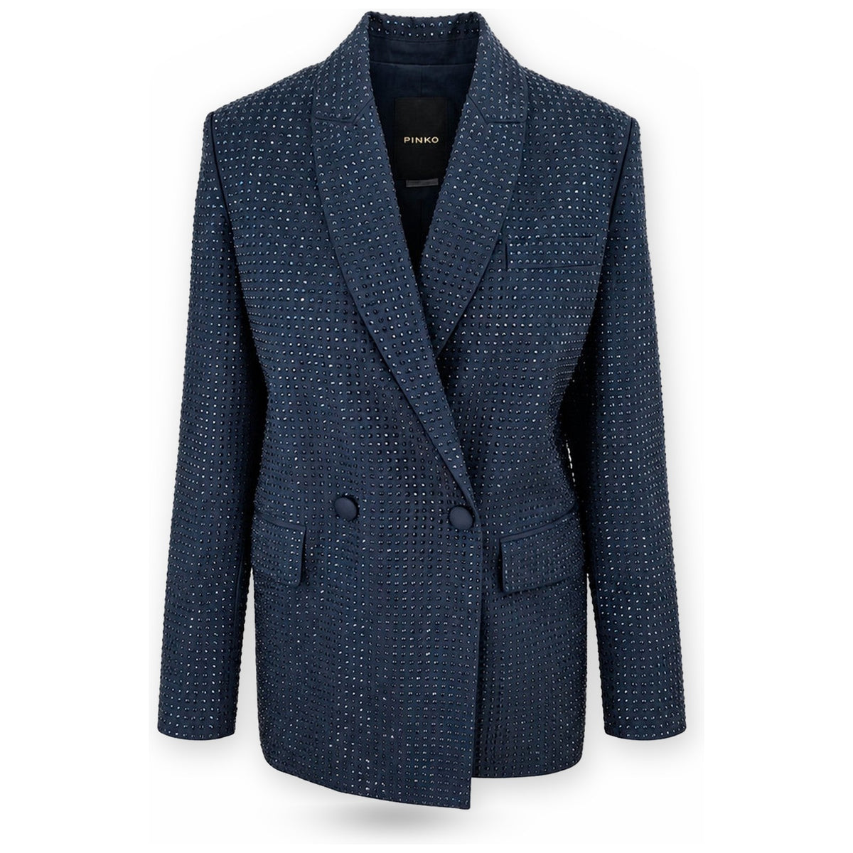 Giacche Donna Pinko - Deledda Giacca Tinto Filo Full - Blu Iride